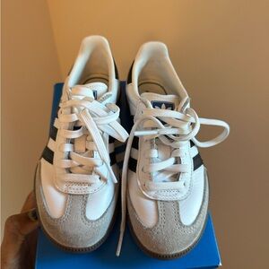 Adidas White and Black Classic Sneakers